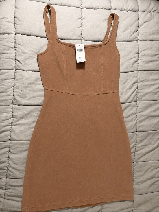 Hollister Dresses & Skirts - Hollister Mini Dress in Tan Brown